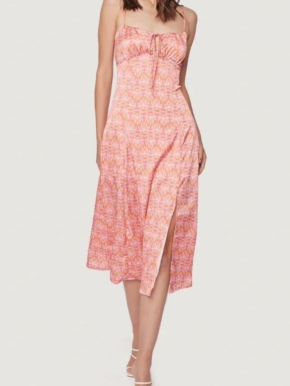 NWT Lost + Wander Iridescence Midi Dress